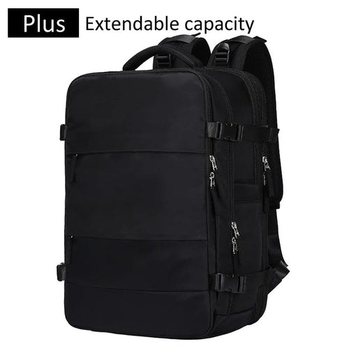 Extendable Large Travel Backpack Women Men Luggage Pack Carry On