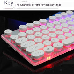 Dragon LED Backlight Gaming USB Wired Keyboard Mouse Set