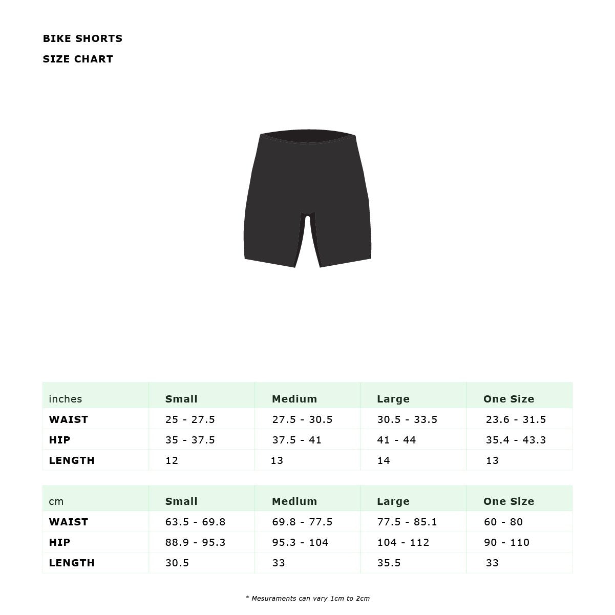 Mint Ombre Workout Shorts